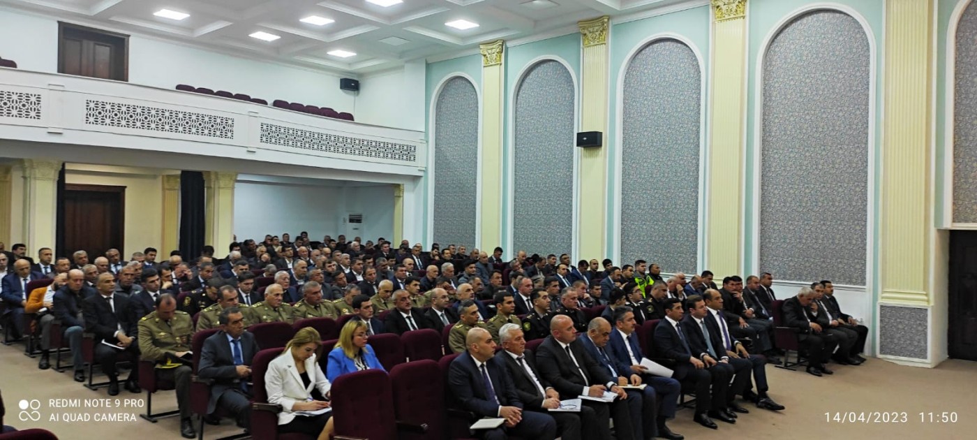 Yanğın təhlükəsizliyi ilə bağlı regional müşavirə keçirildi - FOTO